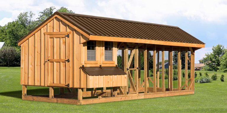 Chicken Coop for 20 Chickens | Beautiful Amish-Built Coops