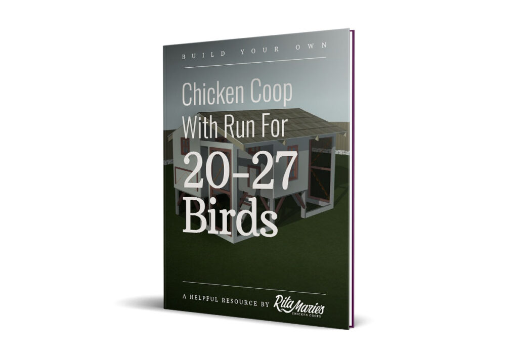 chicken coop plans for 20-27 chickens